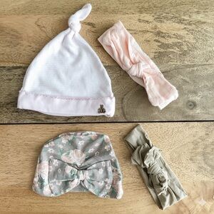 5 for $10 Baby hats & baby headbands Baby Gap & Nicole Milller